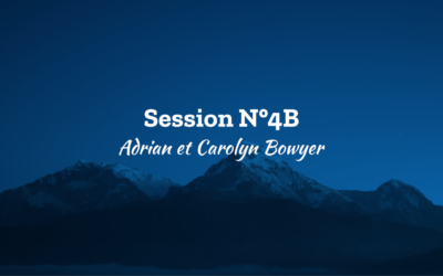 Session N°4B – Adrian et Carolyn Bowyer